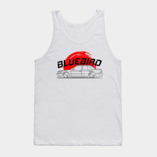 Racing Bluebird JDM Art Tank Top